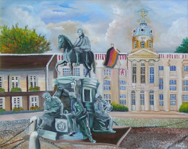 Painting of Schloss Charlottenburg, Berlin