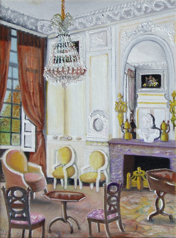 Painting of Marie Antoinette's Study